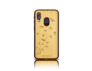 Coque arrière OISEAUX Samsung Galaxy A40